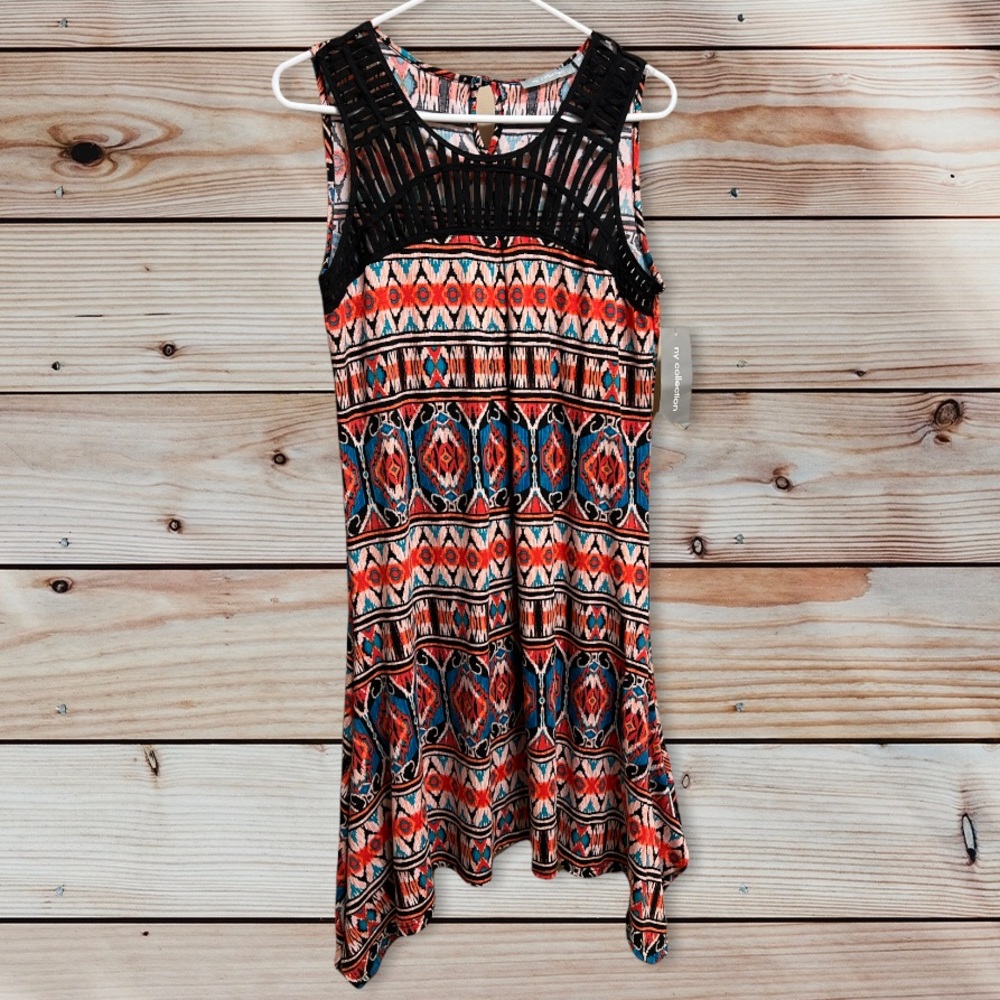 NY Collection Casual Beach Summer Dress Women's Small
